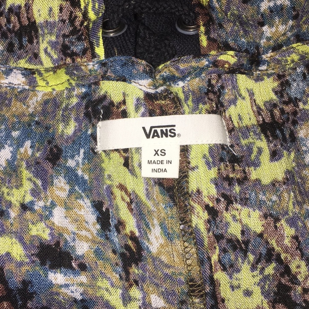 VANS high/low dress with lace up back. Size XS. - Picture 5 of 5